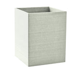 Silk Ivory Waste Basket
